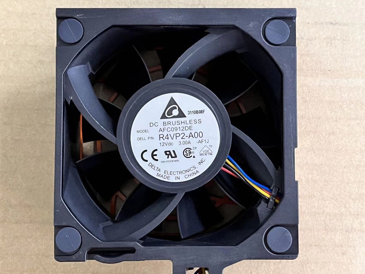 new FOR Dell T620 Server CPU FAN Redundant Fan 02R4DV R4VP2-A00