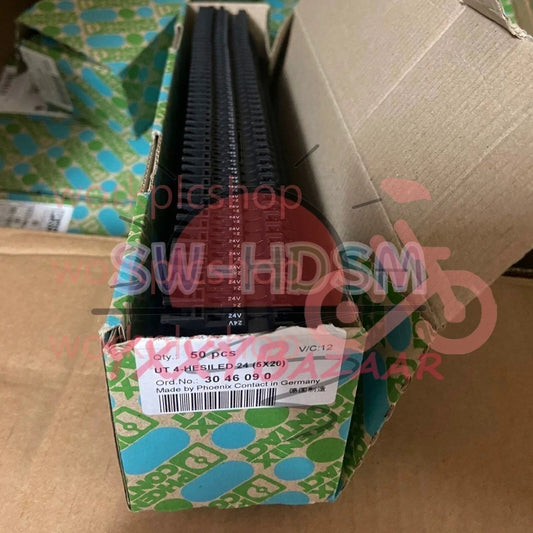 50PCS For Phoenix Contact 3046090 UT 4-HESILED 24 (5X20) fuse terminal