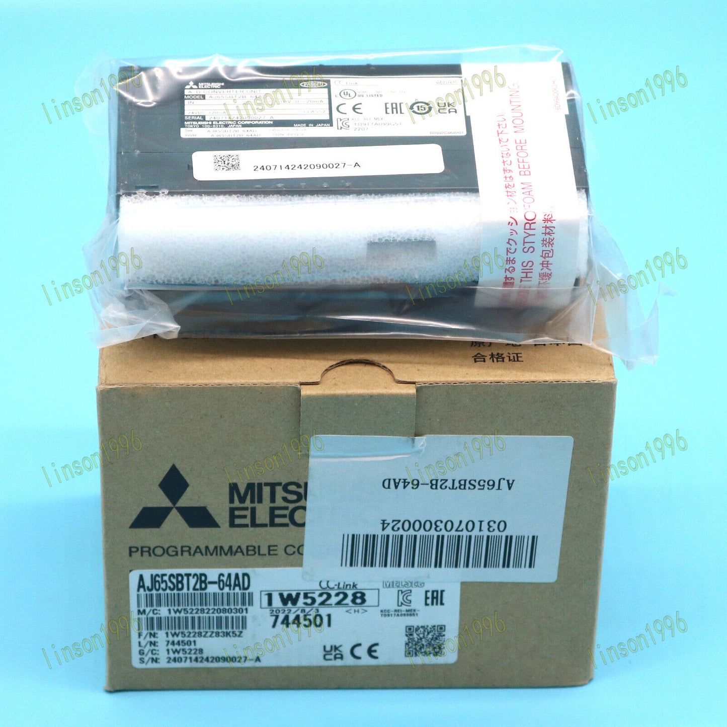Mitsubishi AJ65SBT2B-64AD PLC Input Module - MITSUBISHI