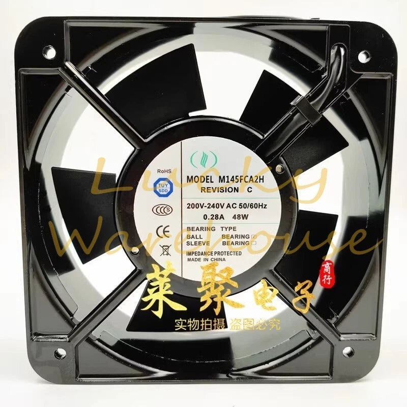 MUTUAL M145FCA2H 220V-240VAC 0.28A 48W Metal Cooling Fan