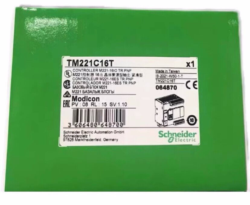 1PC TM221C16T PLC Module New In Box - KOEED
