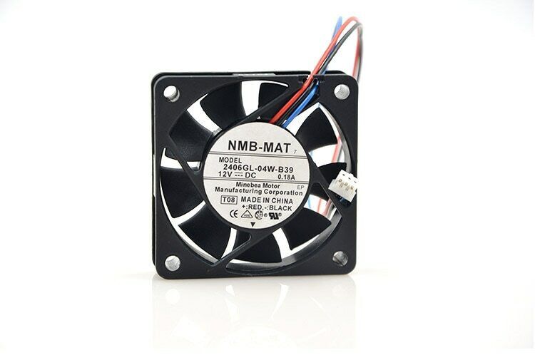 new NMB 6015 12V 0.18A 2406GL-04W-B39 6cm Inverter Cooling Fan