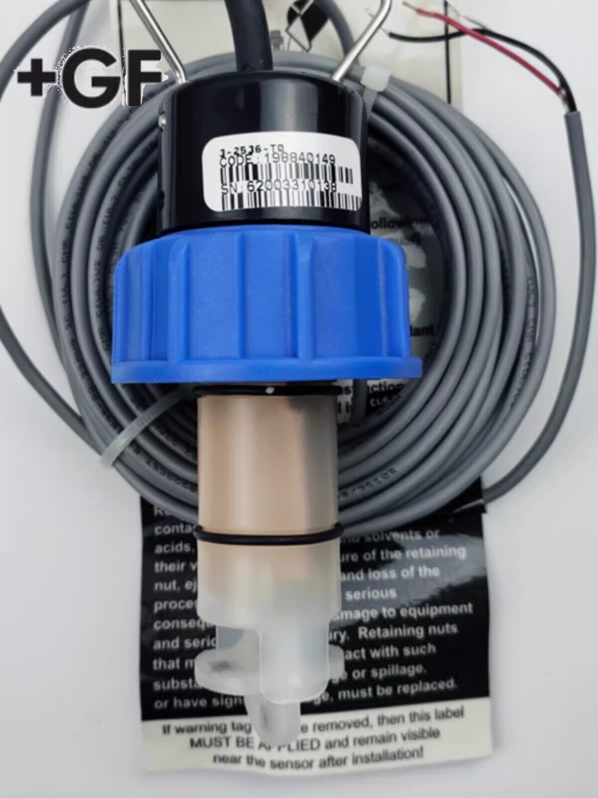 new 1pcs +GF+ Integrated Rotating Wheel Flowmeter Sensor Probe 3-2536-T0 - OMRON