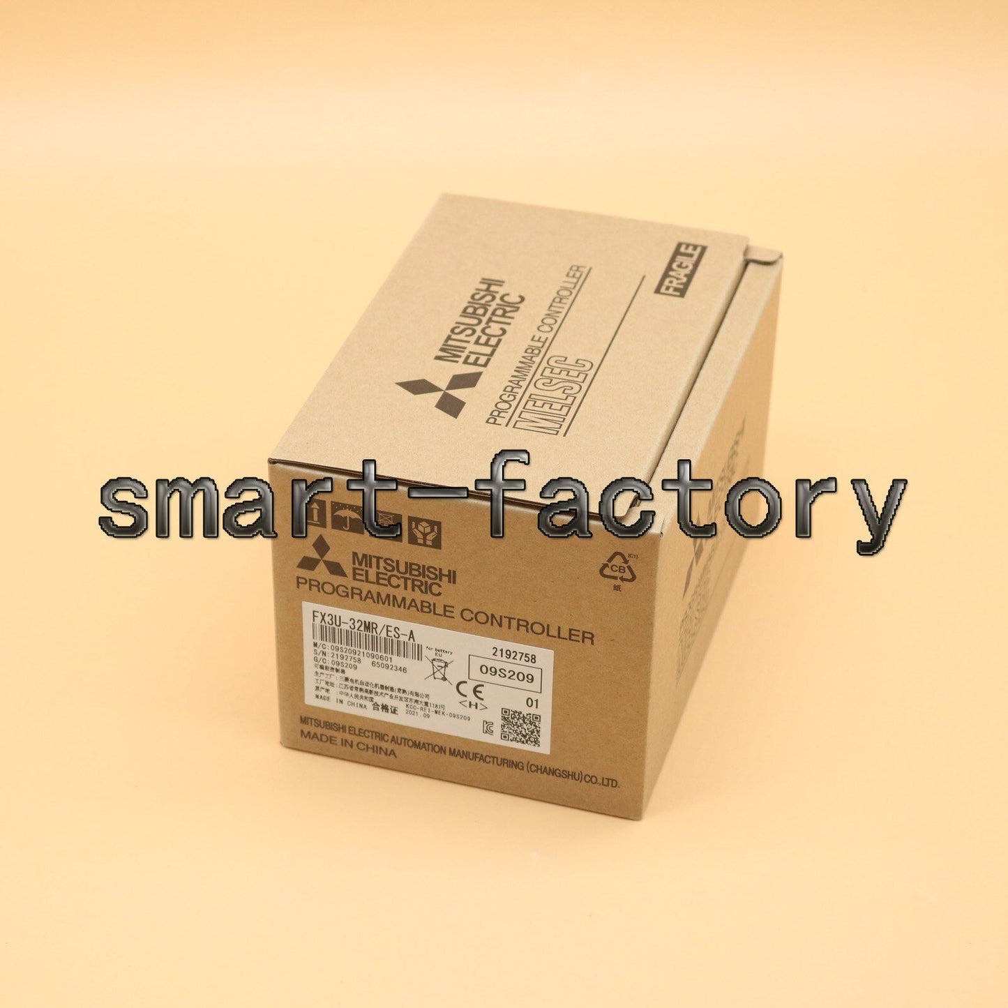New Mitsubishi In Box PLC FX3U-32MR/ES-A Programming Logic Controller - MITSUBISHI