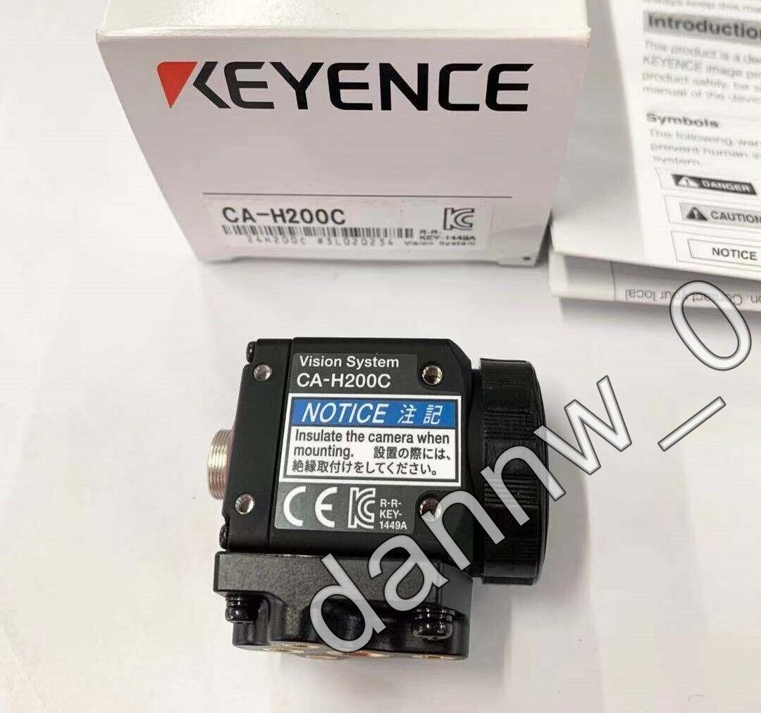 New In-Box KEYENCE CA-H200C Industrial CCD Camera - KEYENCE