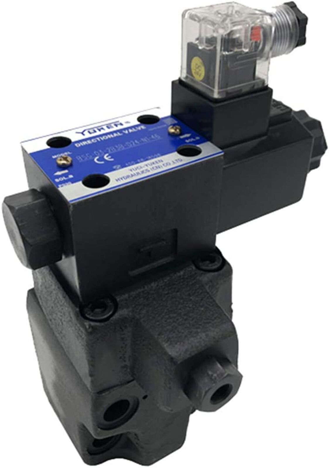 Solenoid Controlled Relief Valves YUKEN S-BSG-06-2B3A-D24-N1-51 - YUKEN