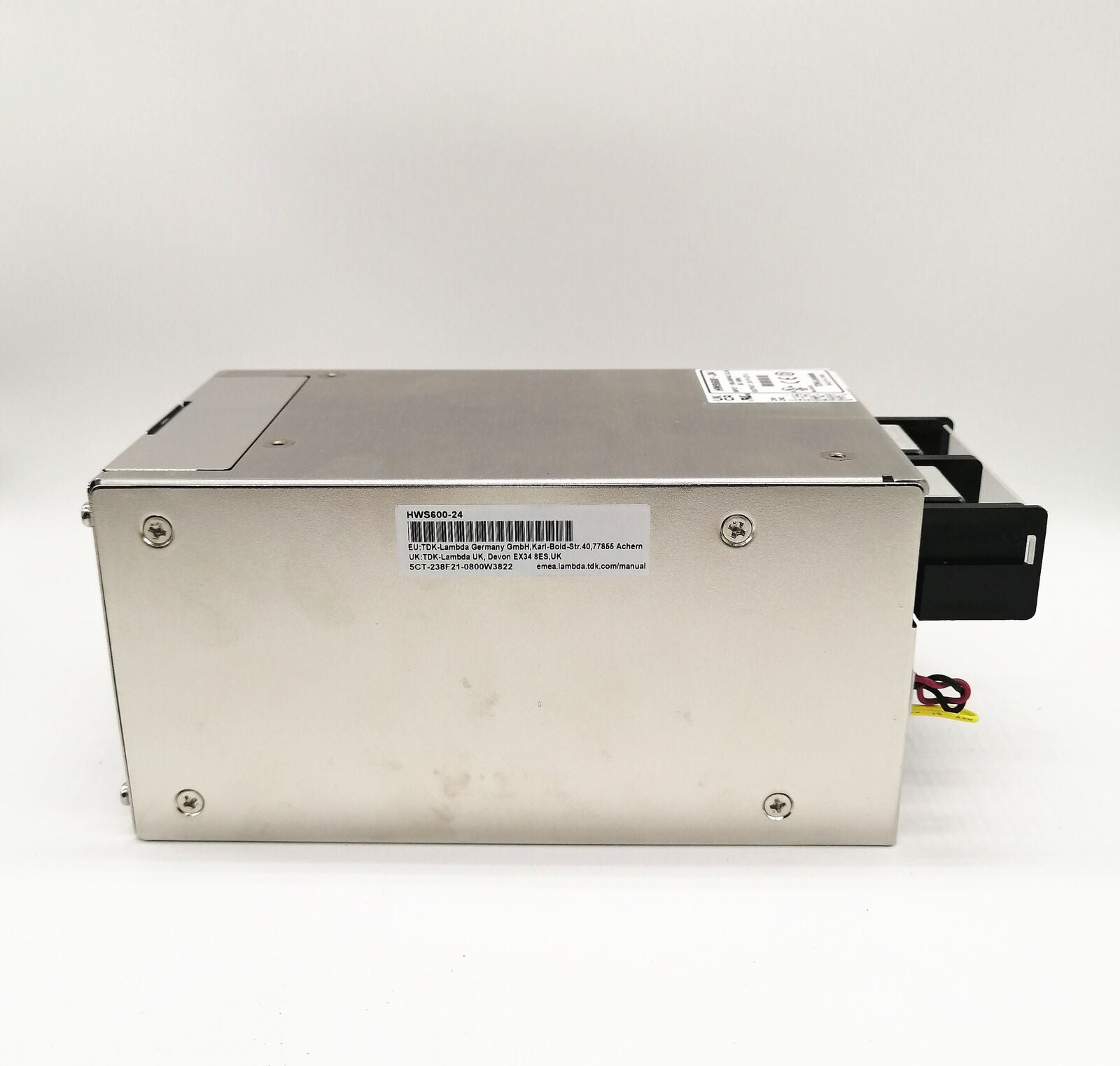 new TDK-LAMBDA HWS600-24 24V 27A Switching Power Supply 100-240VAC 8.2A - TDK-LAMBDA