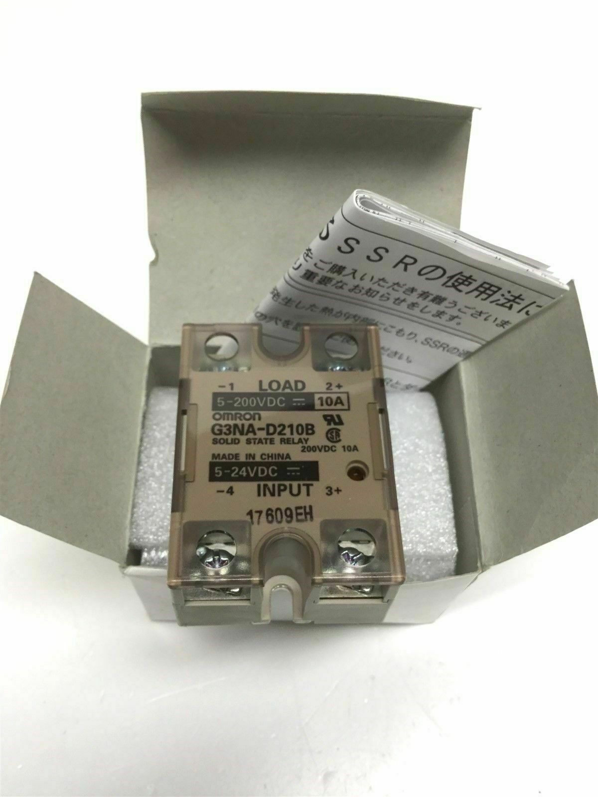 new OMRON Solid State Relay G3NA-D210B 5-24VDC ping - OMRON