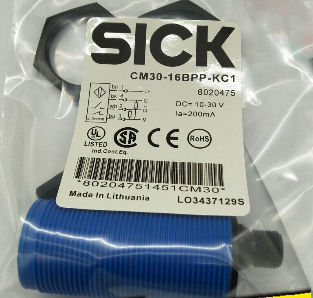 Photoelectric Switch CM30-16BPP-KC1 Fast - SICK