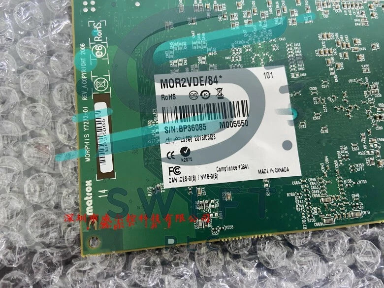 1PCS Matrox Y7272-01 MOR2VDE/84* capture card