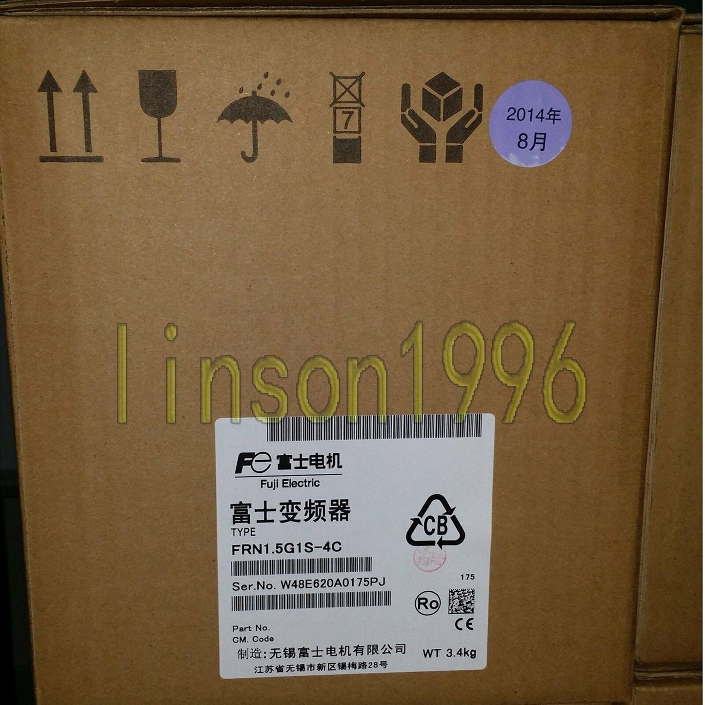 One FUJI Inverter FRN1.5G1S-4C 1.5 KW 3P 380V 50Hz/60Hz In Box - ONE FUJI