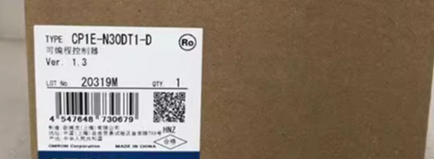Omron CP1E N30DT1 D PLC CPU Unit - OMRON