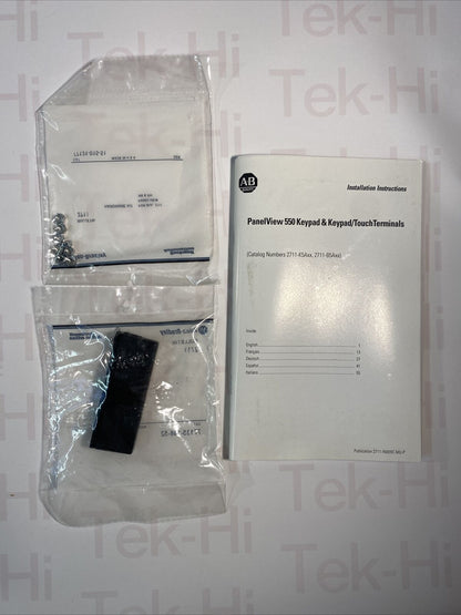 Allen Bradley 2711-K5A8L1 PanelView - ALLEN BRADLEY