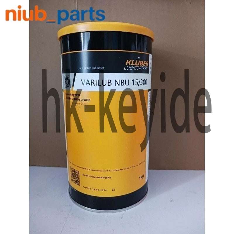 1PCS KLUBER Lubrication VARILUB NBU 15/300 Grease 1Kg (2.2LB)