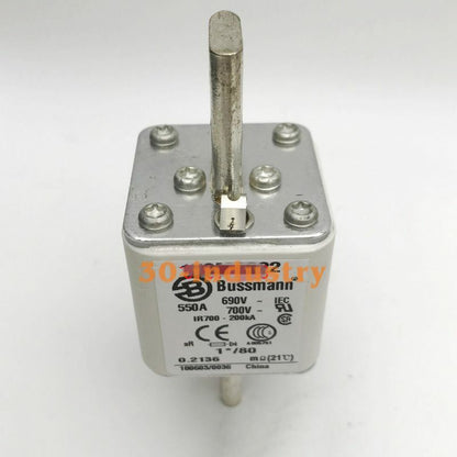 BUSSMANN Fuse 170M3022 550A 690V 700V IR700-200KA - 3PCS Box - BUSSMANN