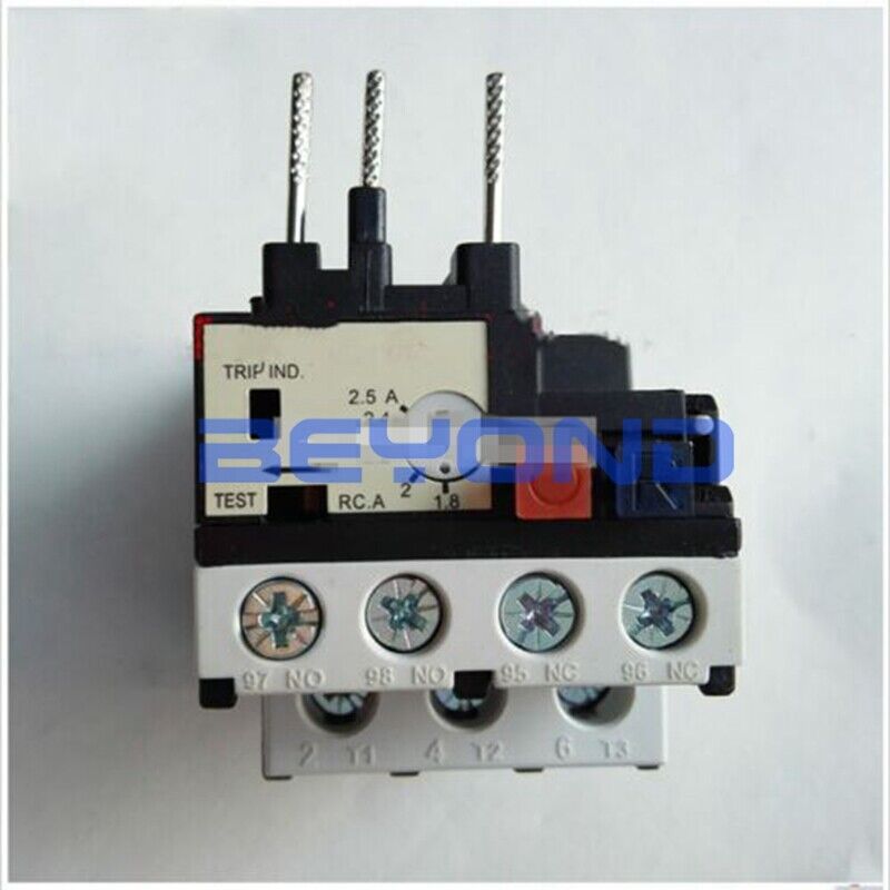 new 1PC  FOR TECO RHU-10/2.5K1 Thermal overload relay 1.8-2.5A TECO