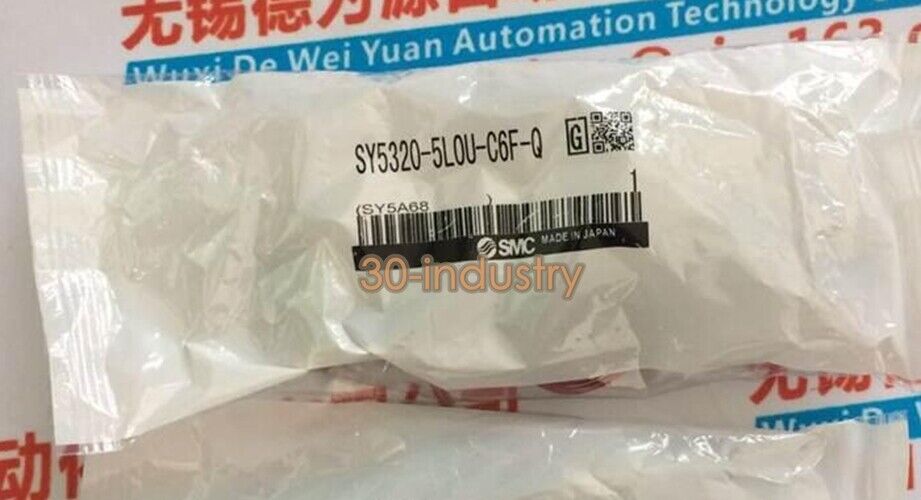 SMC SY5320-5LOU-C6F-Q Solenoid Valve - 1PCS New Unit - SMC