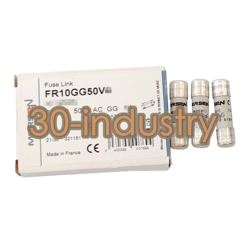 Ferraz Shawmut FR10GG50V25 Fuse 25A 10x38mm 500VAC Pack of 10 - FERRAZ SHAWMUT