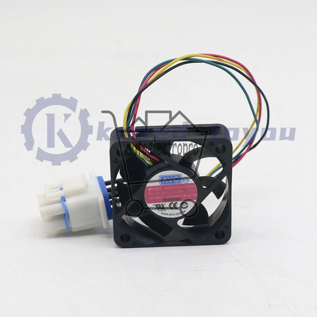 1PCS 13.6V 0.20A 4-wire plug 5015 waterproof cooling fan DAZA0515RCU @G