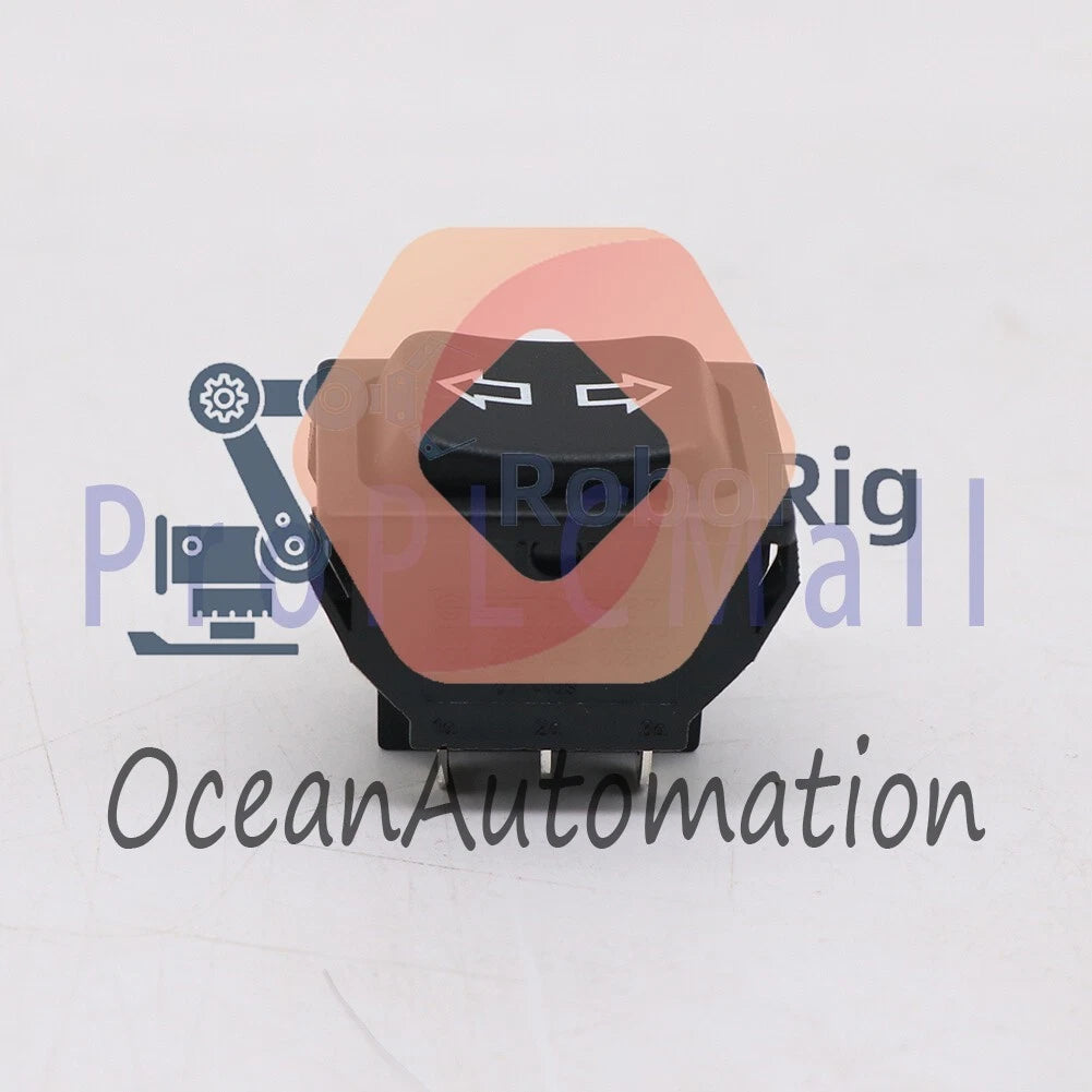 SCI R13-87 6 Pins 10A 250VAC Rocker Switch Double Side Self-Reset 1x