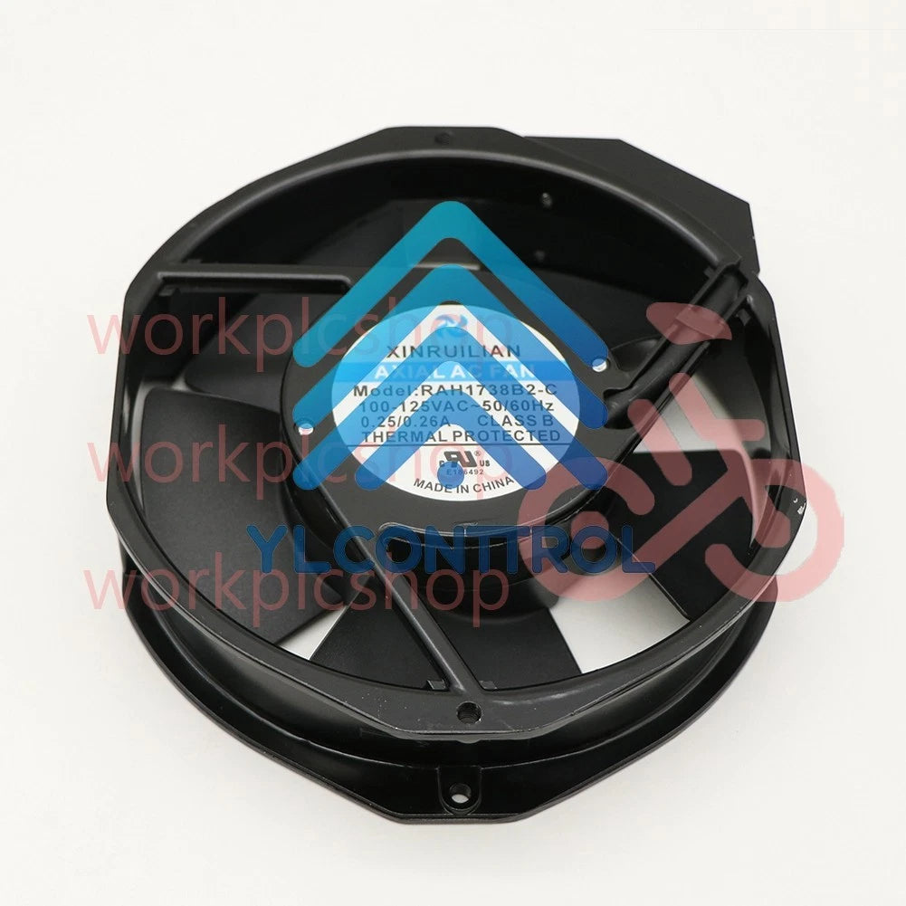 1PCS XINRUILIAN RAH1738B2-C AC100V 0.26A 17238 17CM cabinet cooling fan