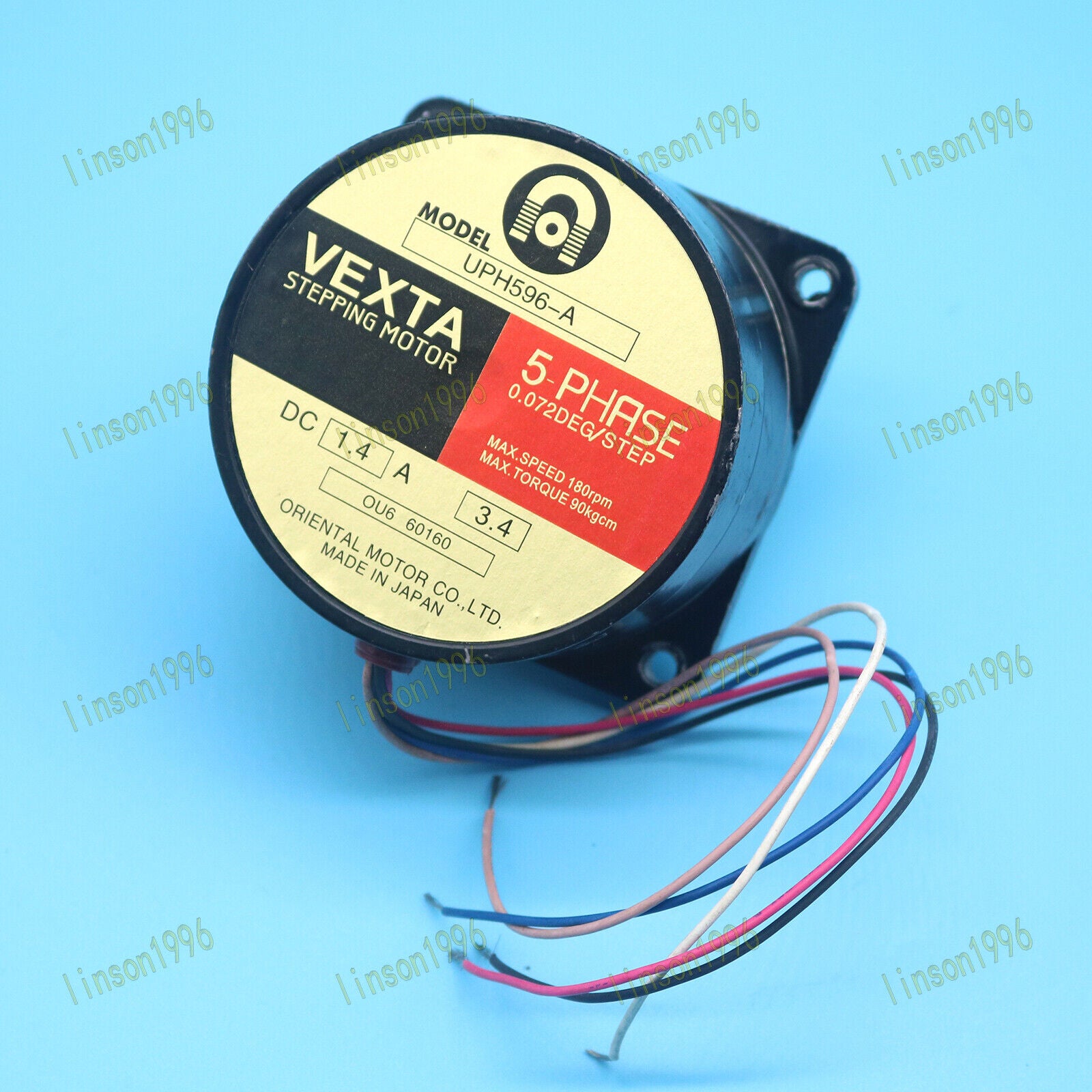 used ONE UPH596-A VEXTA 5-phase Stepping Motor for industrial applications - ONE