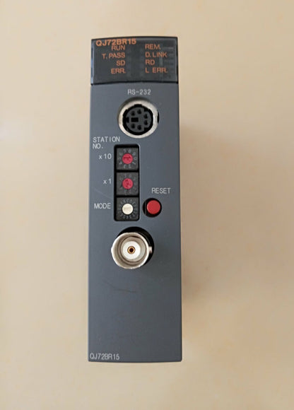 Mitsubishi Q Series PLC QJ72BR15 – Tested and in Excellent Condition - MITSUBISHI