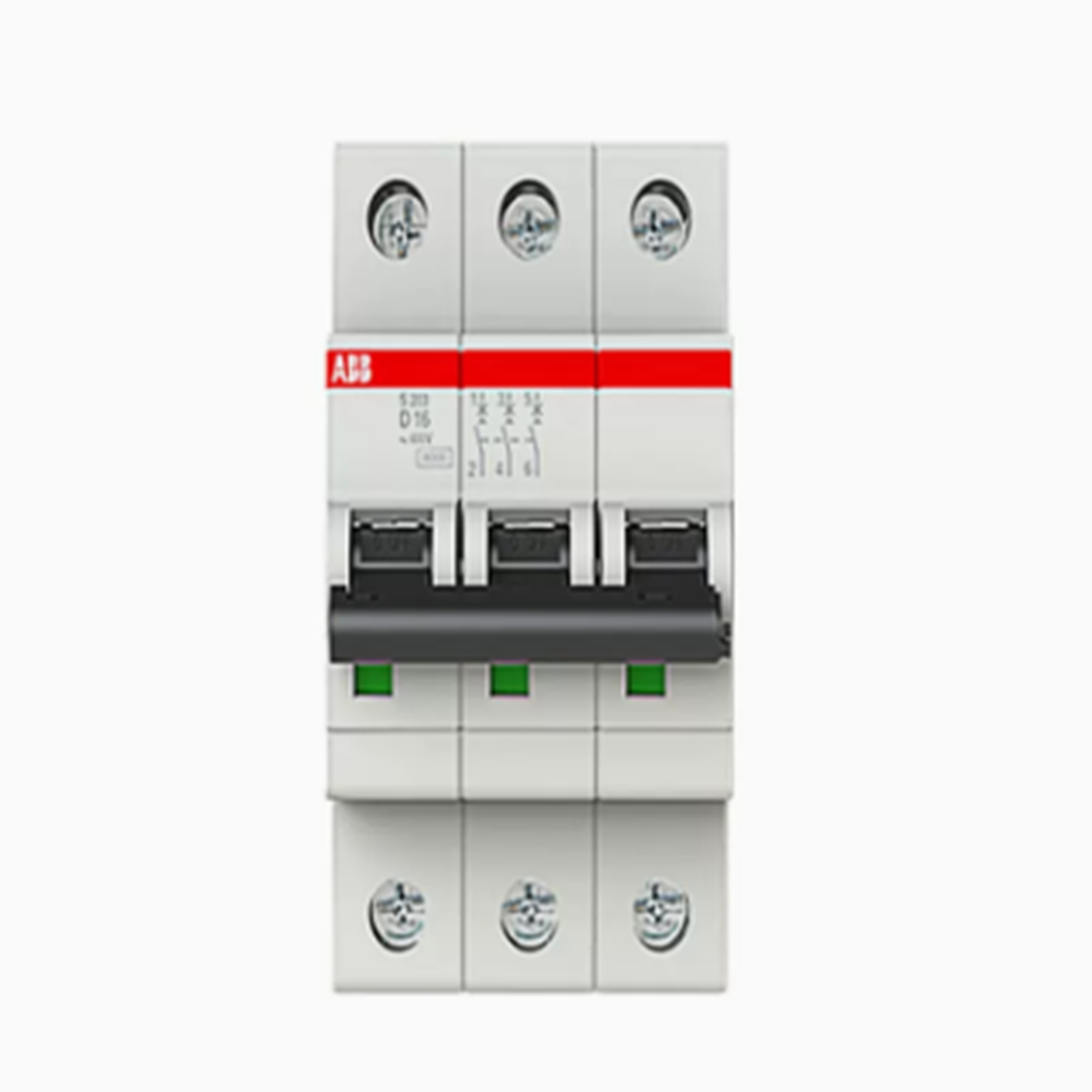 ABB S202 D20 Circuit Breaker 2P 20A - ABB