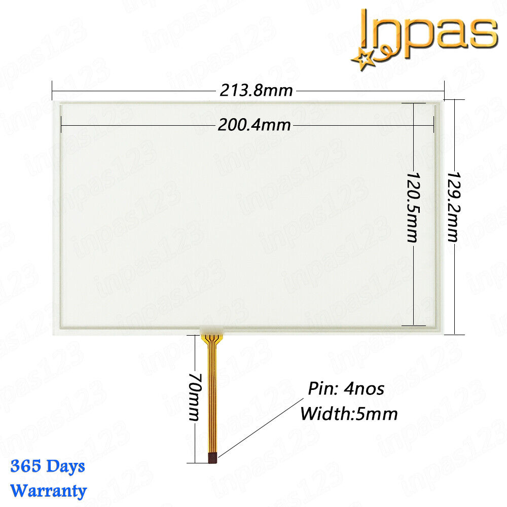 NA5-9W001S-V1 Touch screen glass overlay film for Omron - OMRON