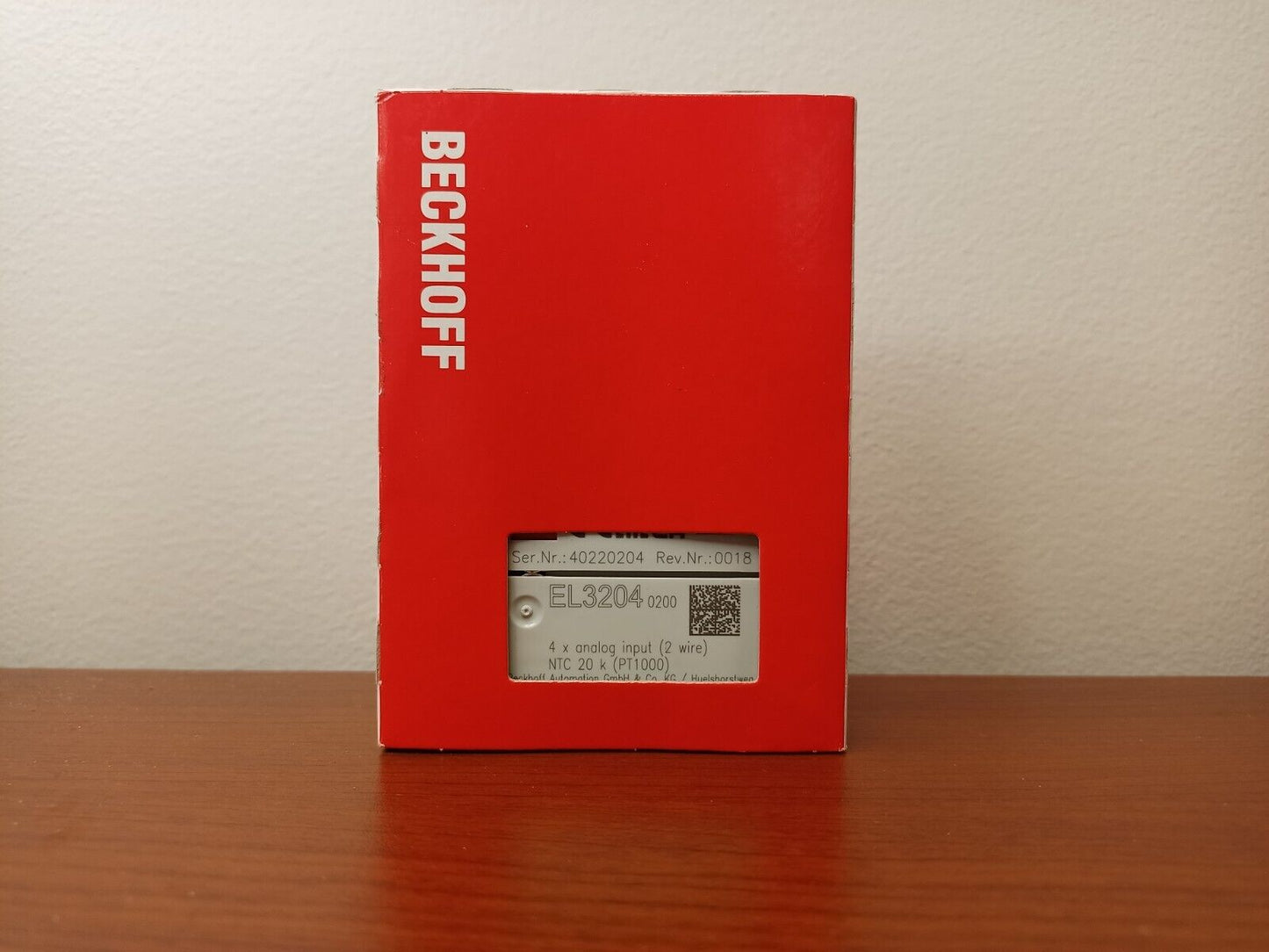 Beckhoff EL3204-0200 PLC System 1 PC In Stock, High Performance industrial Control Solution - BECKHOFF