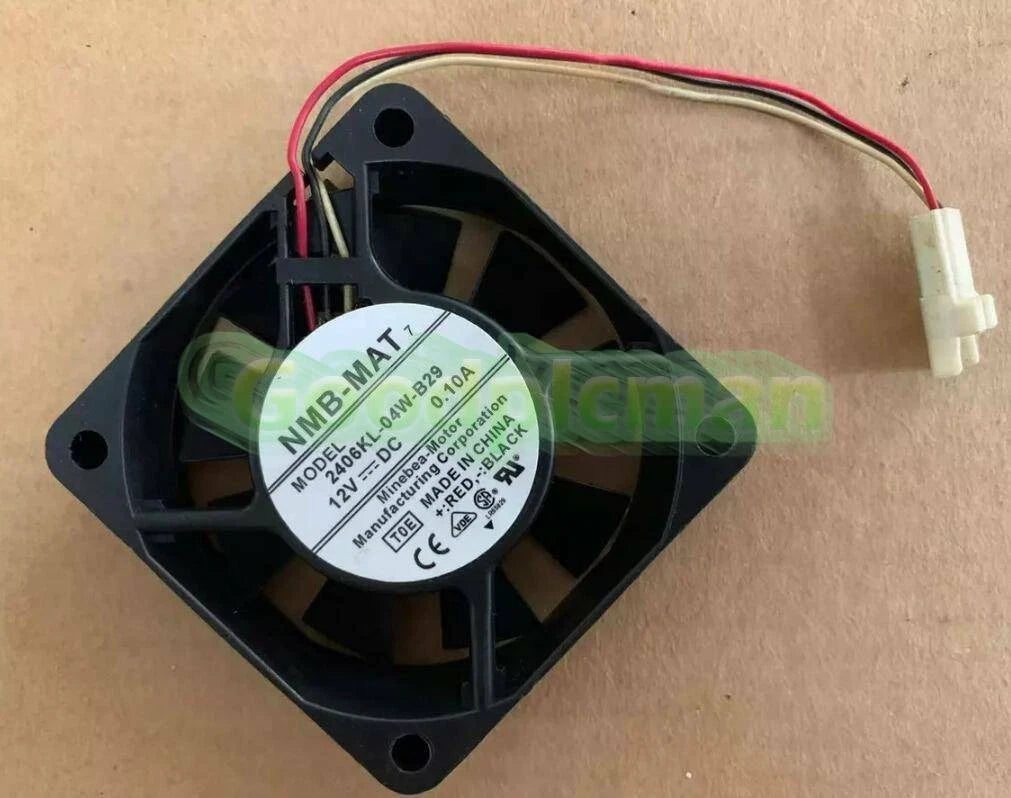 1PC 2406KL-04W-B29 Cooling Fan 60*60*15mm 12V 0.10A 3pin