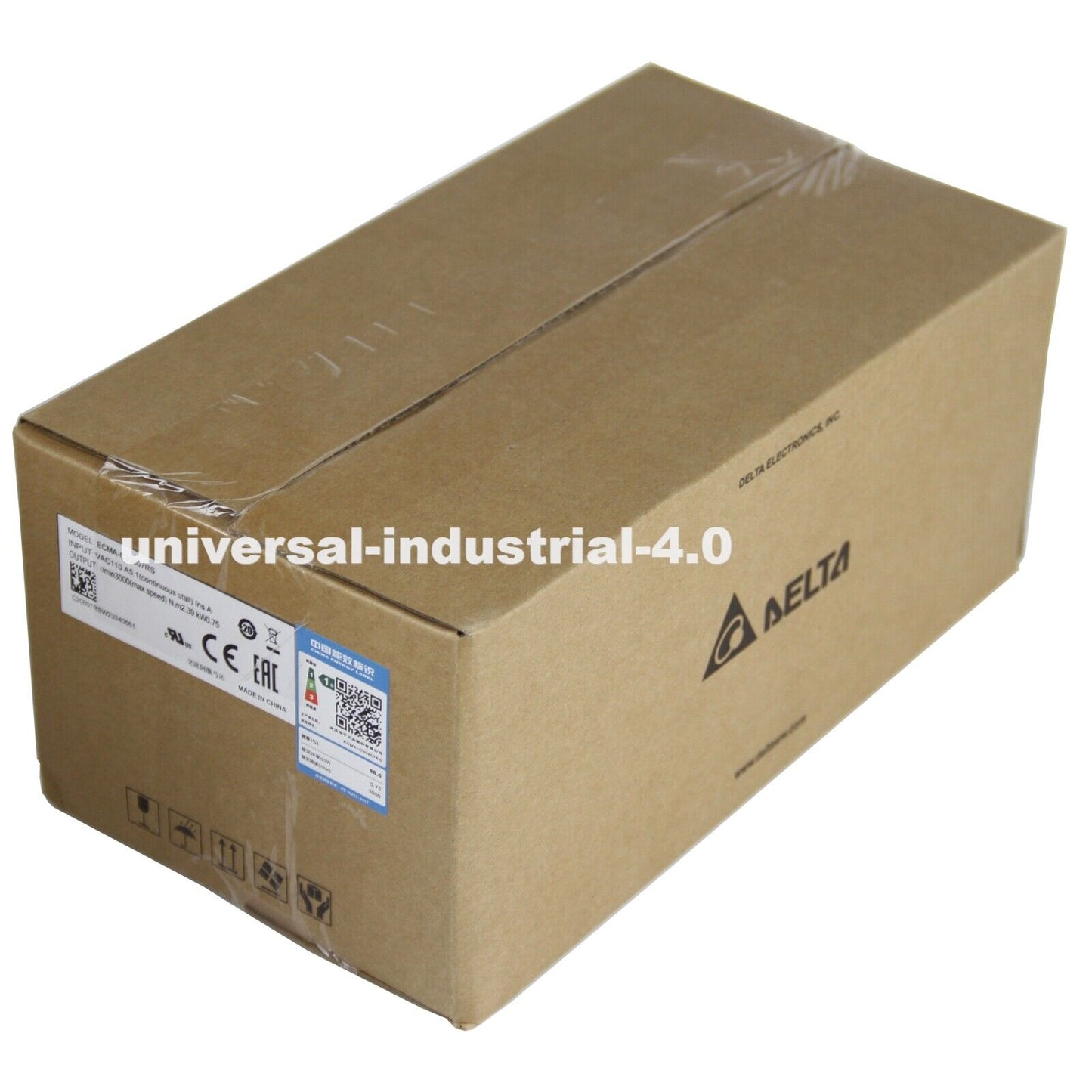 Delta ECMA-C20807RS AC Servo Motor Drive 220V 750W 2.39NM 3000rpm - DELTA