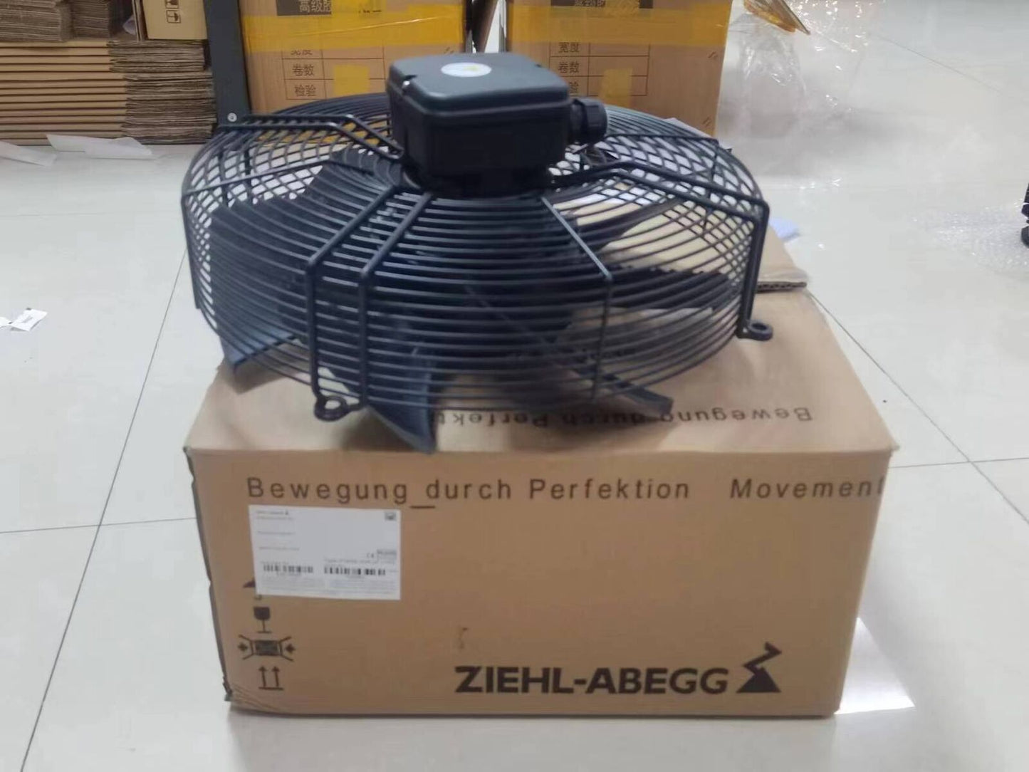 new axial fan FN035-VDK.0F.V7P2 ZIEHL-ABEGG industrial fan - ZIEHL-ABEGG