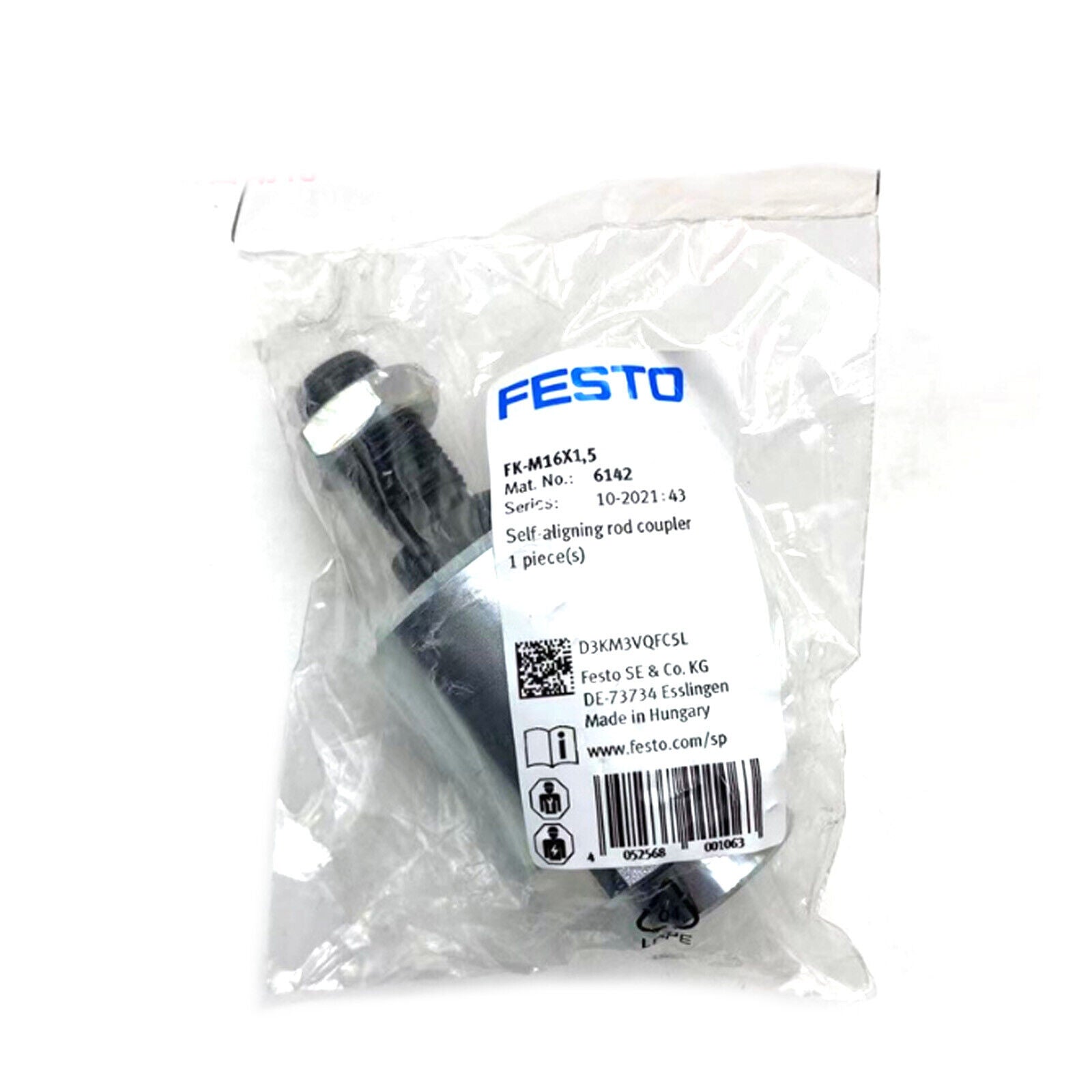 FESTO FK-M16X1.5 6142 Connector - FESTO