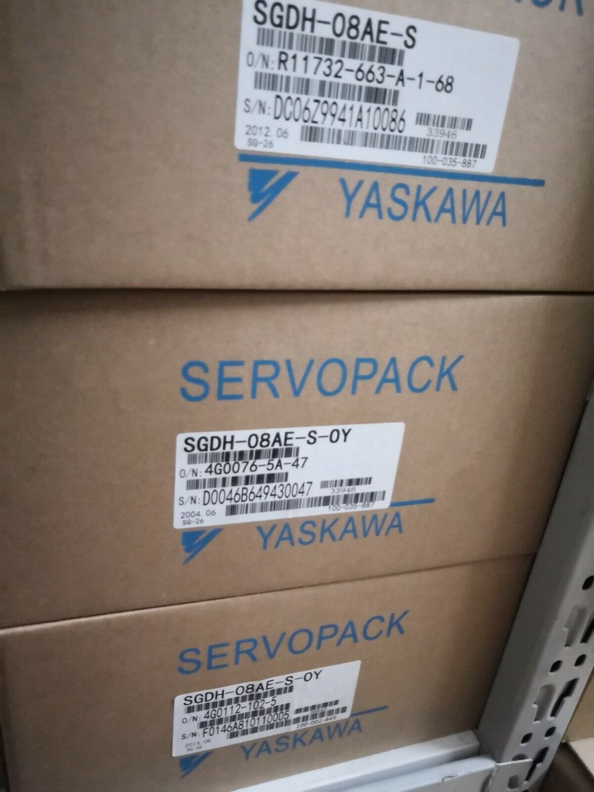 new  YASKAWA AC SERVO DRIVER SGDH-08AE-S SGDH08AES