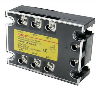 new Three-phase SSR AC control AC AC-AC solid state relay YJGX-3A48150A 480VAC 150A - YJGX