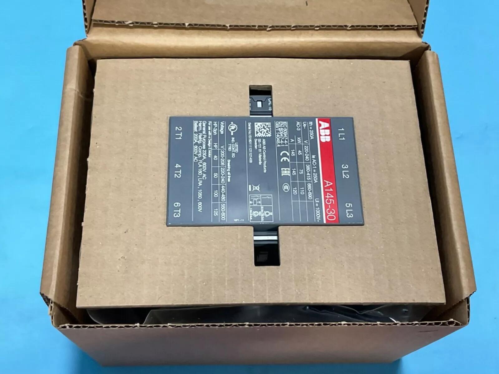 new   ABB A145-30-11 AC contactor ping ABB