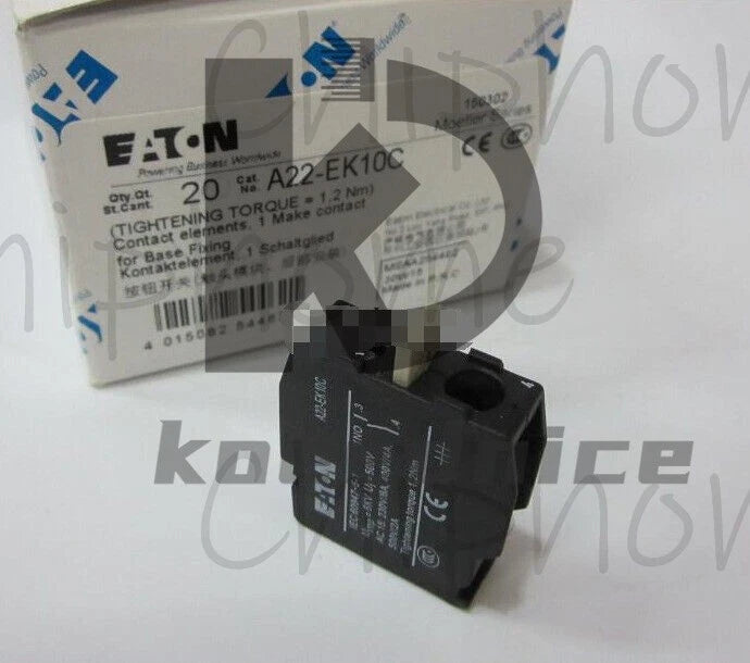 1PCS Eaton Moeller A22-EK10C A22EK10C Contact 1NO