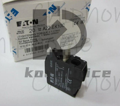 1PCS Eaton Moeller A22-EK10C A22EK10C Contact 1NO