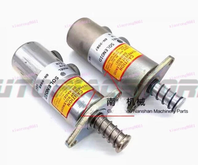 1pc For CAT 3208/3412C/3508C/3406C/3456 Engines 6N-9987 Fuel Shut Off Solenoid #