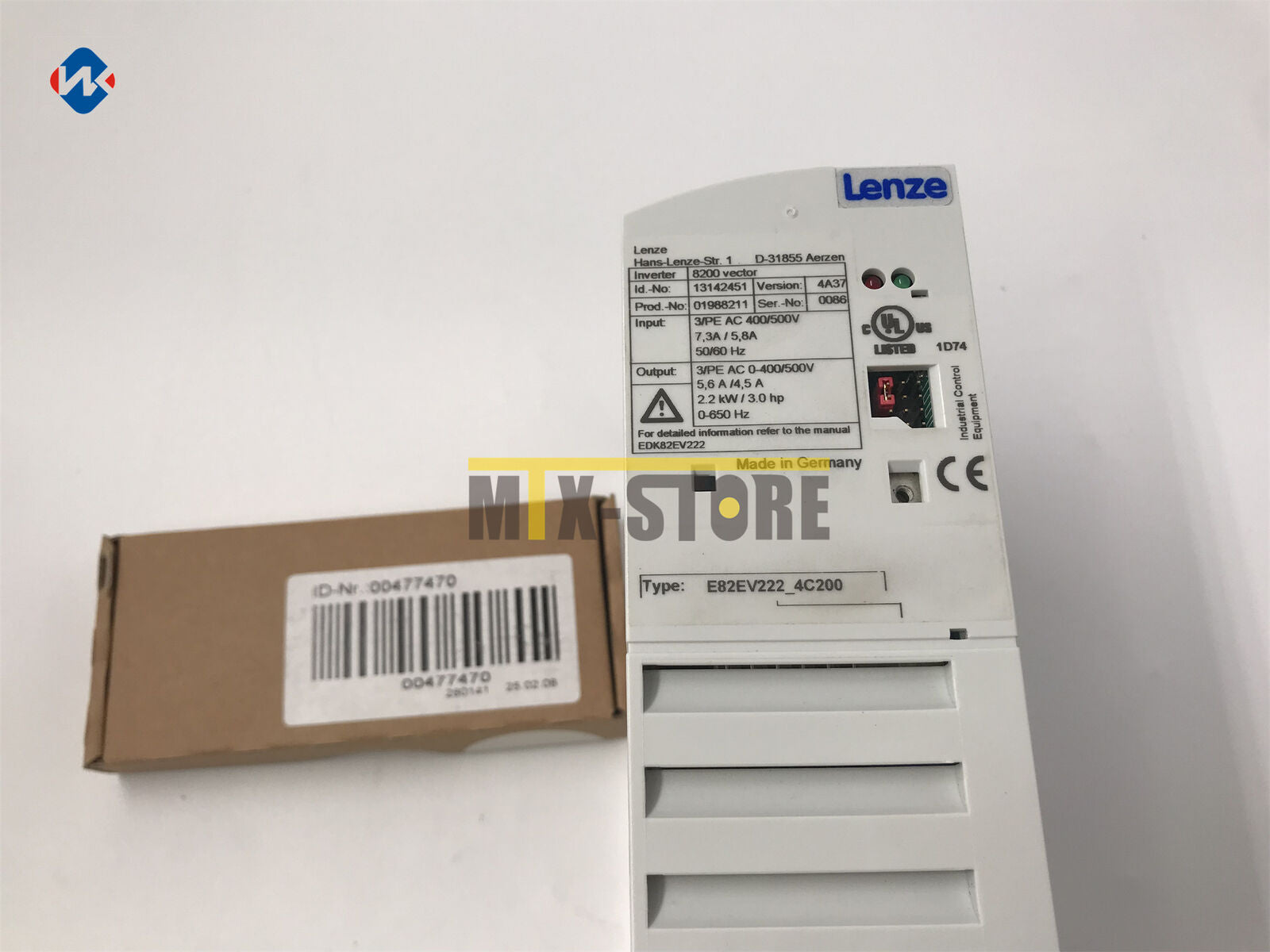 new 1pcs ones For LENZE Frequency Inverter E82EV222K4C200 E82EV222K4 C200 - LENZE