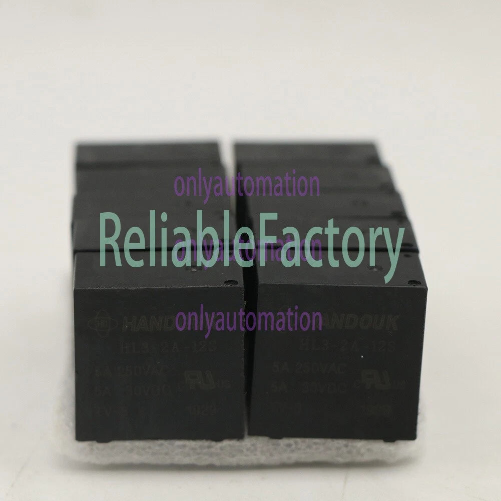 10PC HANDOUK HL3-2A-12S 12VDC Power Relay 6Pins 5A 250VAC