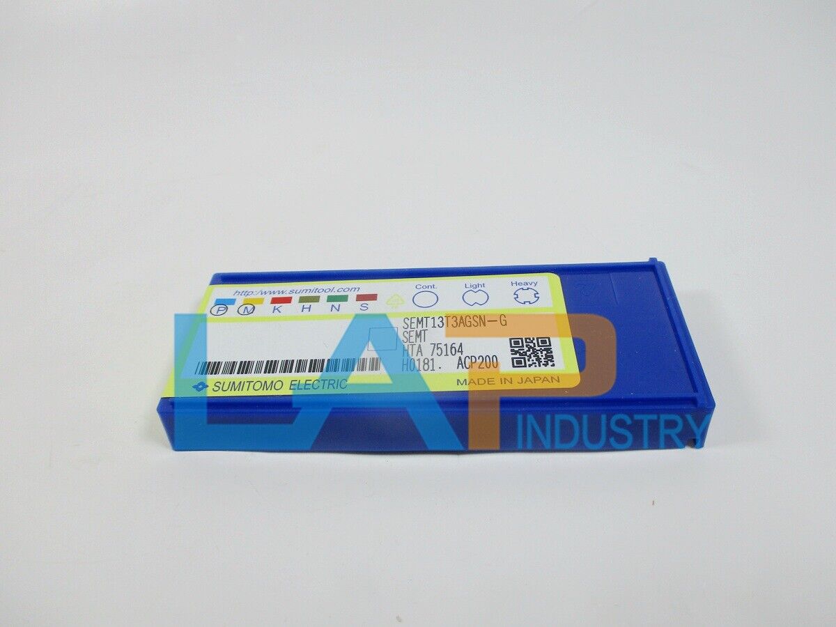 10PCS/Box NEW FOR SUMITOMO SEMT13T3AGSN-G ACP200 Carbide Inserts SUMITOMO