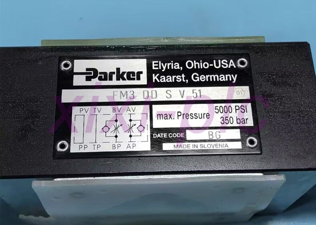 New Parker FM3DDSV One-way Valve - PARKER