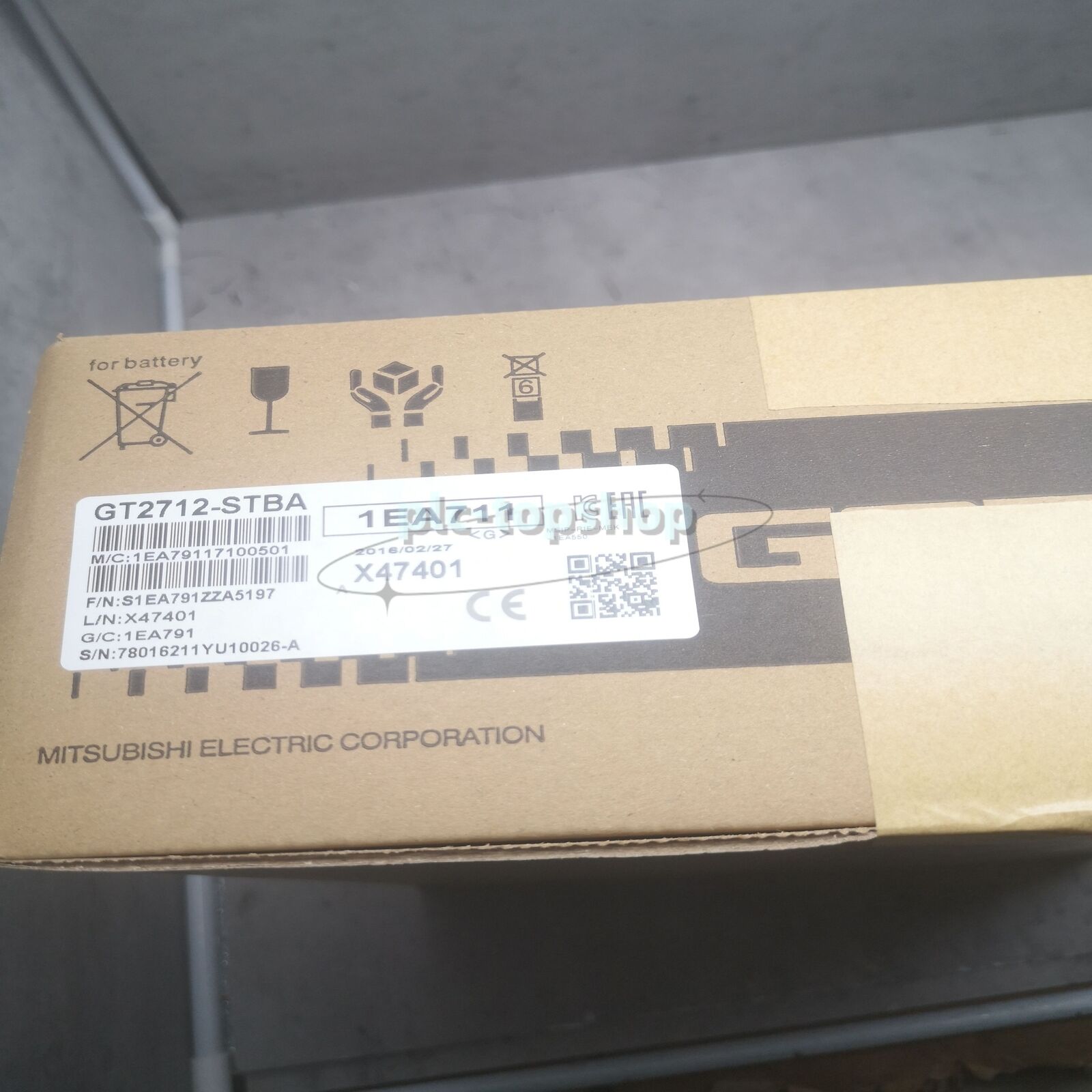 MITSUBISHI HMI PLC GT2712STBA - MITSUBISHI