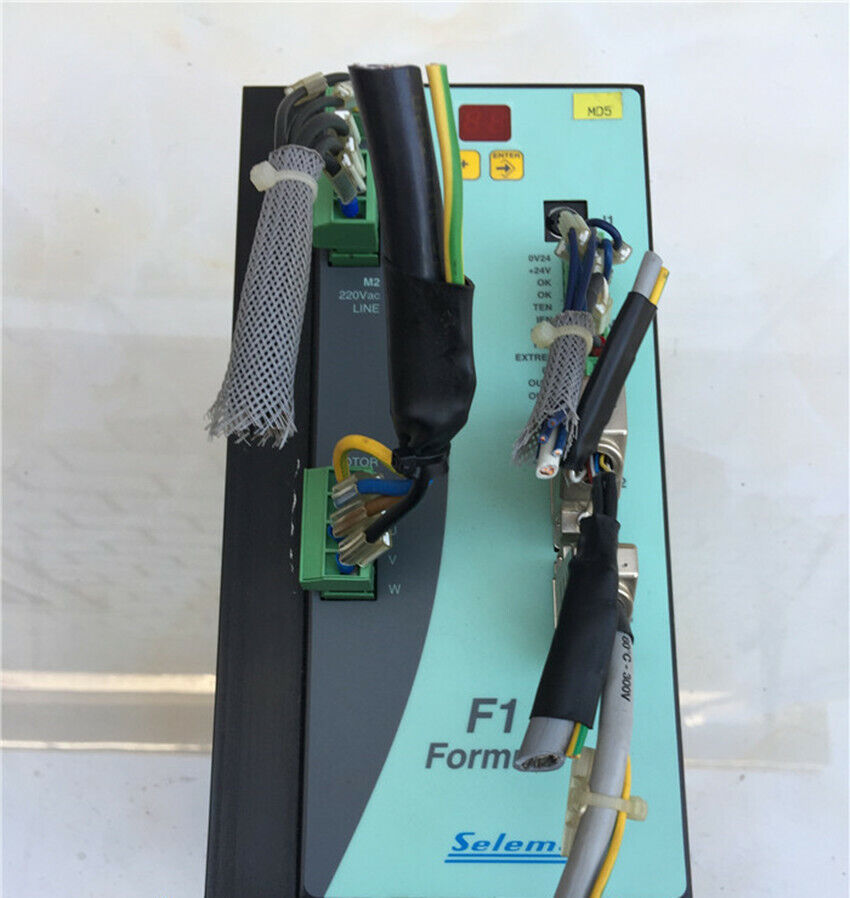 used 1pcs SELEMA Servo Drive 09 F1 B2 1020/V 2.6KW - SELEMA