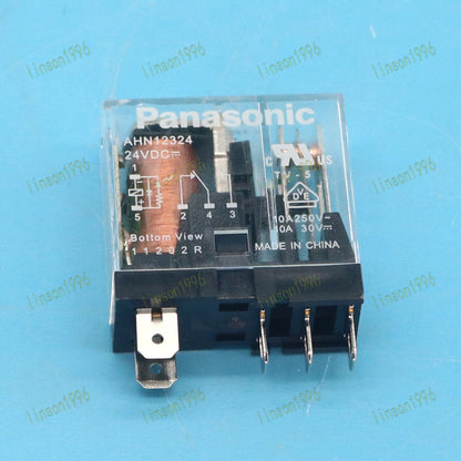10-PC Panasonic Intermediate Relay AHN12324 24VDC 10A 5Pin Fast Ship - PANASONIC