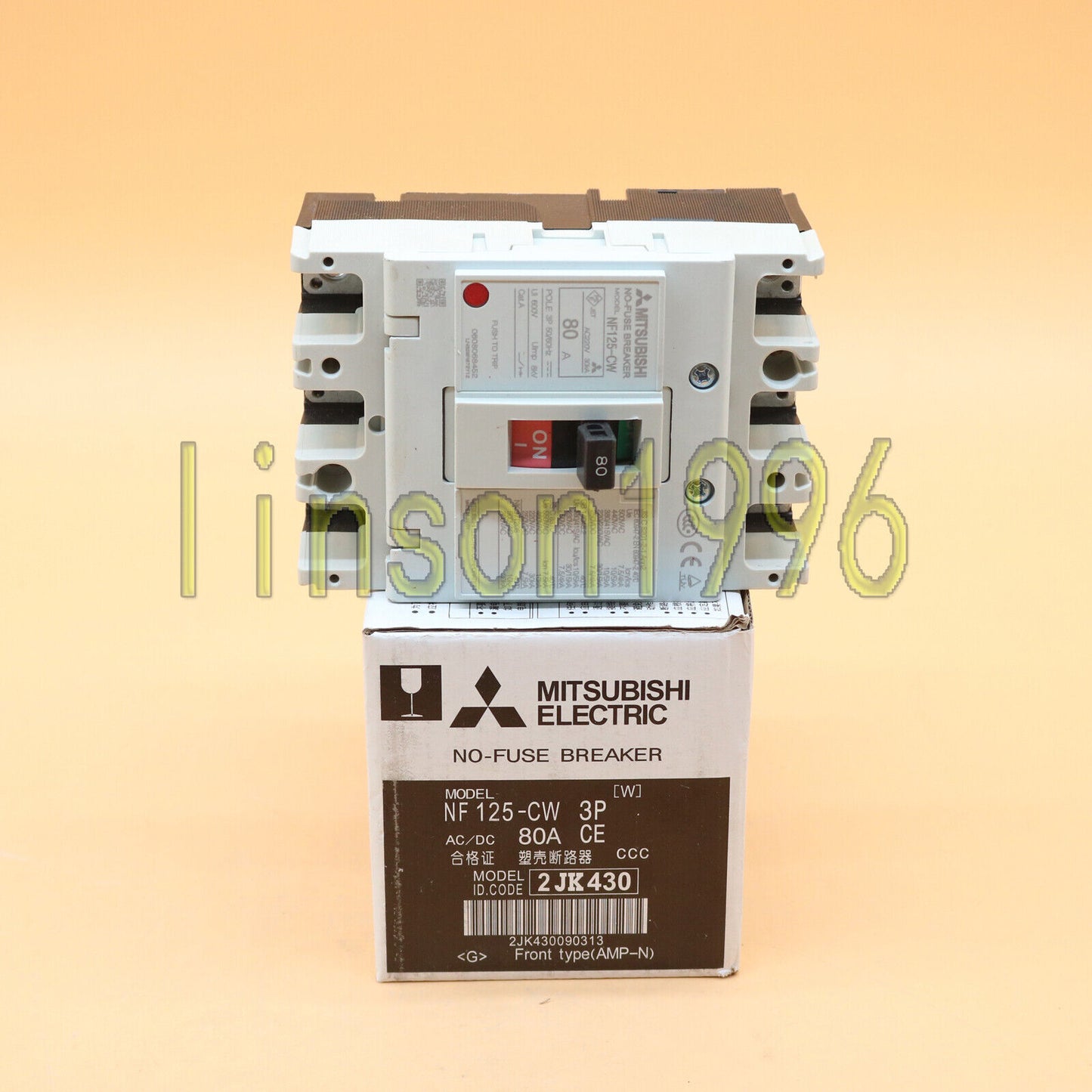 Mitsubishi NF125CW Moulded Case Circuit Breaker 3P Fast Ship - MITSUBISHI