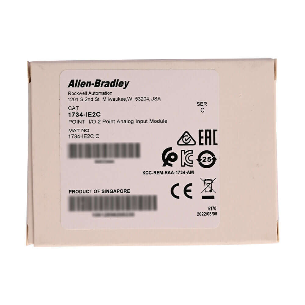 AB 1734-IE2C POINT 2 Analog Input Module - XYZZ BRAND