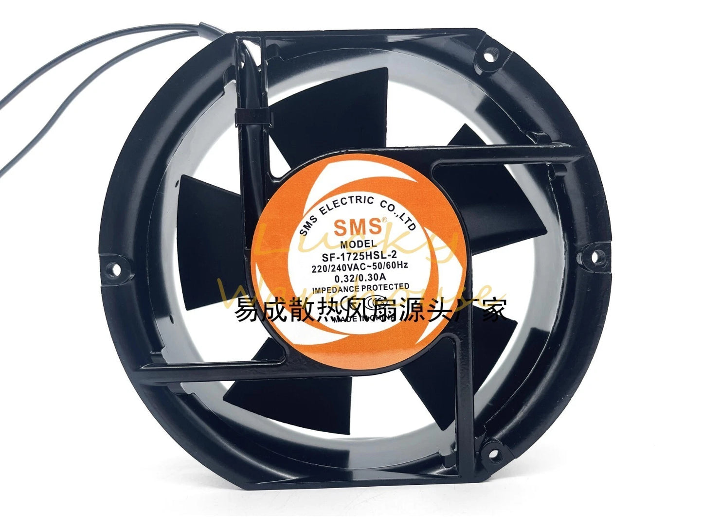 SMS SF-1725HSL-2 220/240VAC 50/60Hz 0.32/0.30A Cooling Fan